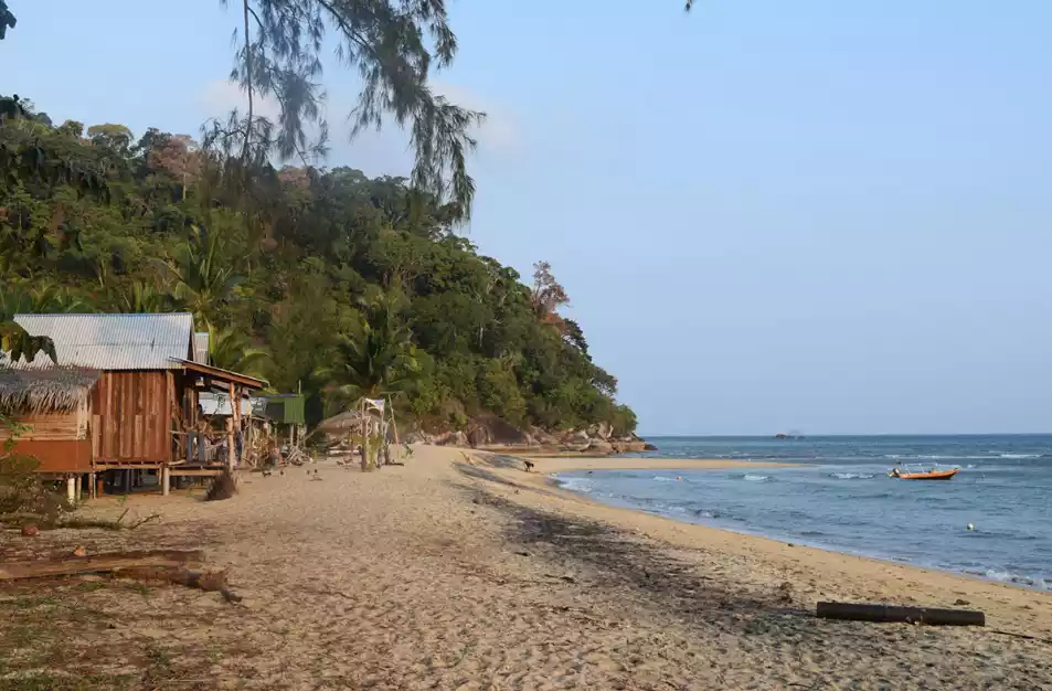 malaysia tioman island nipah beach