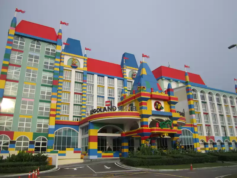 malaysia johor bahru legoland hotel showing hotel entrance